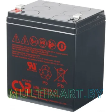 Аккумулятор для ИБП CSB Battery HRL1225W (12В/5 А·ч)